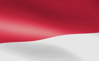 Indonesia Flag Waving Animated Gif Pretty