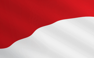 Indonesia Flag Waving Animated Gif Pure