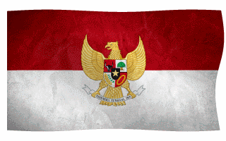 Indonesian Flag Waving Gif Animation Cute