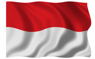 Indonesian Flag Waving Gif Animation Hot Hot