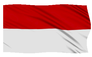 Indonesian Flag Waving Gif Animation Super
