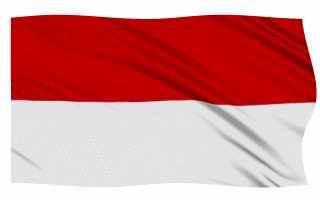 Indonesian Flag Waving Gif Animation Sweet