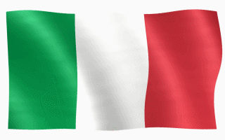 Italy Flag Waving Animated Gif Super
