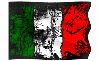 Italy Flag Waving Animated Gif