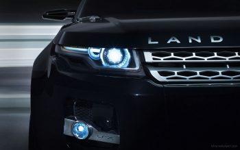 Land Rover Lrx Concept Black 8 Download Full HD Wallpaper