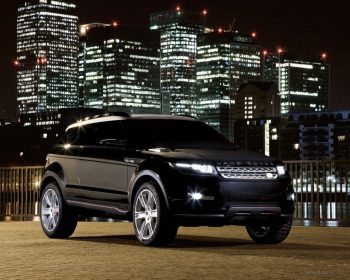 Land Rover Lrx Concept Black Full HD Wallpaper Download