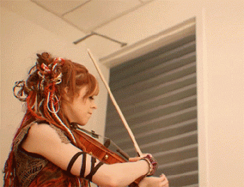 Lindsey Stirling Playing Violin Animated Gif Hot Cool