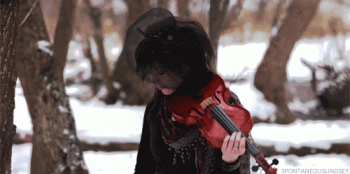 Lindsey Stirling Playing Violin Animated Gif Hot Pretty