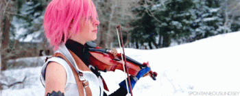 Lindsey Stirling Playing Violin Animated Gif Nice Download