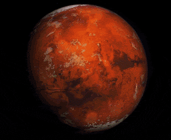 Mars Planet Animation Super