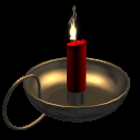 Medieval Animated Candle
