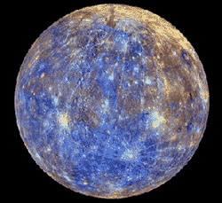 Mercury Planet Animation