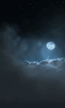 Moon Animation Hot Moving Image