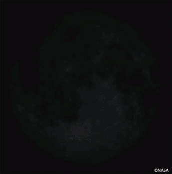 Moon Day Night Rotation Space Nasa Animated Gif Cool Image