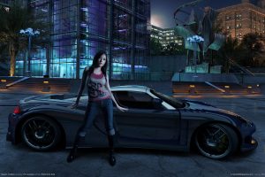 Need For Speed Carbon Girl Full HD Wallpaper Download