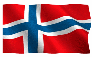 Norway Flag Waving Animated Gif Love