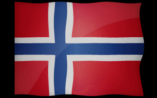 Norwegian Flag Waing Gif Animation Nice