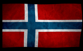 Norwegian Flag Waing Gif Animation Sweet