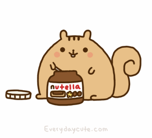 Nutella Kitty Gif