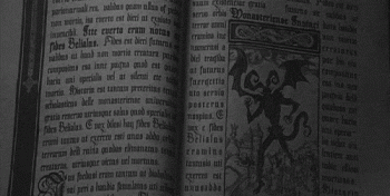 Old Book Pages Turning Black White Animated Gif