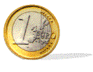 One Euro Coin Animated Gif