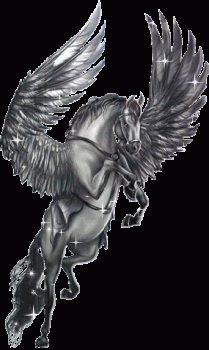 Pegasus Unicorn Animated Horse Gif Cool Cute