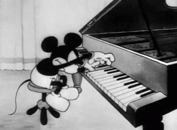 Piano Playing Animated Gif Super Sweet