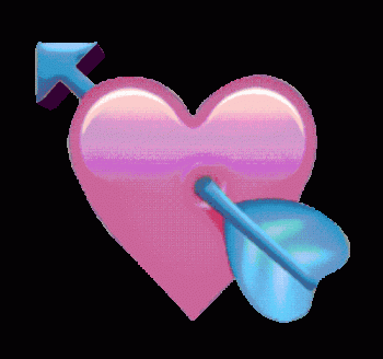 Pierced Heart Emoji Animated Gif