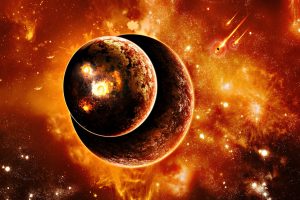 Planets Burning HD Wallpaper For Free