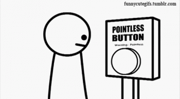 Pointless Button Pressing Animated Gif
