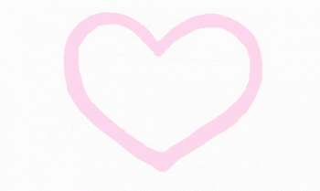 Pretty Pink Heart Filling Up With Love Gif