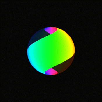 Round Sphere Moving Animated Gif Love