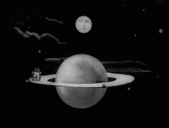 Saturn Planet Animation Love
