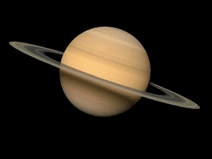 Saturn Planet Animation Super