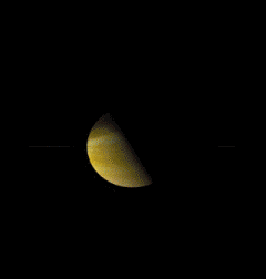 Saturn Planet Animation