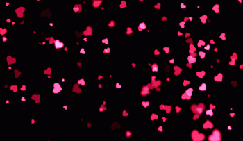 Small Red Falling Hearts Pattern Animated Gif Nice