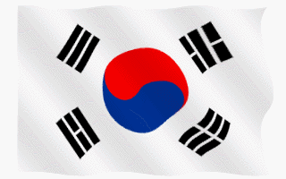 South Korean Flag Waving Gif Animation Cool