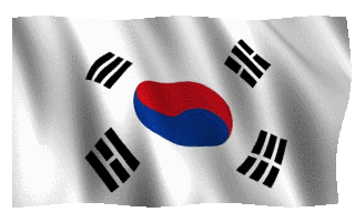 South Korean Flag Waving Gif Animation Hot Love