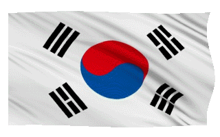 South Korean Flag Waving Gif Animation Hot Nice