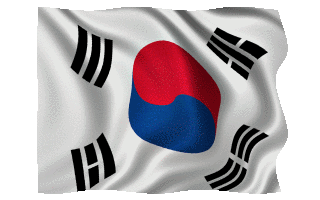 South Korean Flag Waving Gif Animation Hot Super