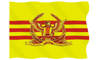 South Vietnam Flag Waving Animated Gif Nice