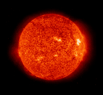 Space Sun Solar Flare Animation HD