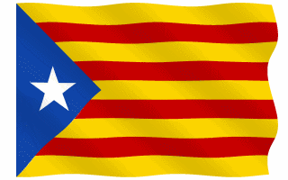 Spain Catalan Flag Waving Animated Gif Hot Sweet