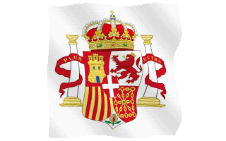 Spain Coatofarms Flag Waving Animated Gif Hot Download
