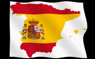 Spanish Flag Waving Animated Gif Super