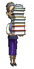 Stack Of Books Animation Love
