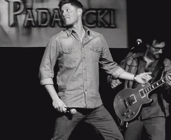 Supernatural Jensen Ackles Funny Dancing Animated Gif Hot