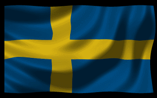 Swedish Flag Waving Gif Animation Cool