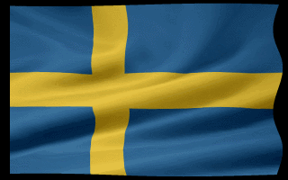 Swedish Flag Waving Gif Animation Super