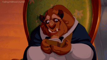 The Beast Reading Book Animation
